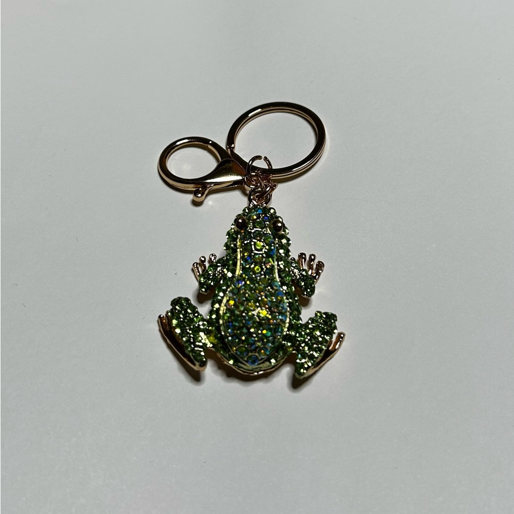 Green Frog Keychain - Picture 1 of 5